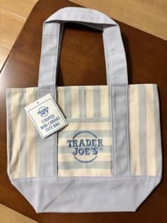 Trader Joe’s（トレーダージョーズ） ミニトートバッグ ストライプのサムネイル