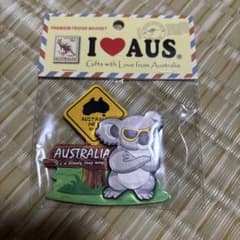 I Love AUS コアラ マグネット オーストラリア土産のサムネイル