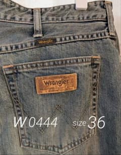 W36】ラングラー W04444 ストレート デニムパンツ メンズ XL相当 