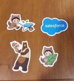 《非売品》Salesforce セールスフォース ステッカー 4点セットのサムネイル