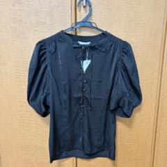 【MOUSSY】 GATHERED SHOULDER ハーフスリーブブラウスのサムネイル