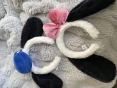 ウサギ耳カチューシャ（ピンク・ブルー）のサムネイル