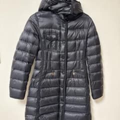 MONCLER ブラック エルミンヌ 0 モンクレール MONCLER ダウンジャケット ロング ブラック エルミンヌ 0