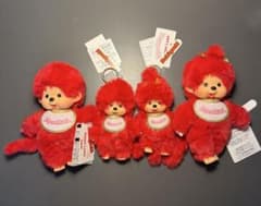 キデイランド80周年モンチッチコラボぬいぐるみキーチェーン男の子