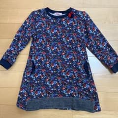 familiar 花柄ワンピース 130cmのサムネイル