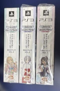 PS3 아이돌 마스터 신데렐라 걸즈 G4U! 팩 Vol.1-3
