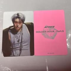 ATEEZ GOLDEN HOUR 5 HMV ストア特典 トレカ ミンギ - メルカリ