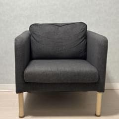 IKEA VISKABACKA イケア 一人用ソファ 椅子 ヴィスカバッカ - メルカリ