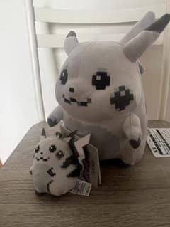 I*n様 はじまりのピカチュウ ぬいぐるみ&マスコット 2体セットのサムネイル