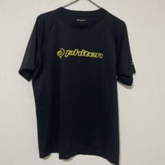 phiten ファイテン 半袖Tシャツ ブラック ロゴ入りのサムネイル