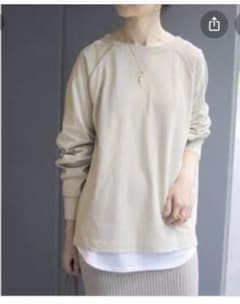 チャンピオン　SLOBE別注 配色ラグランスリーブTシャツのサムネイル