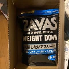 SAVAS ザバス アスリート ウェイトダウンヨーグルト風味 45食分 CZ7…のサムネイル