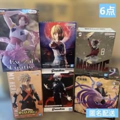 アニメ フィギュア まとめ売り 6点 ヒロアカ 呪術廻戦 鬼滅 ハンター