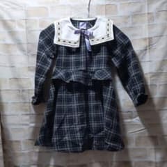 axes,オシャレなワンピース(黒のチェック)のサムネイル