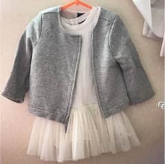 グレーパーカー 90cm♡baby Gapのサムネイル
