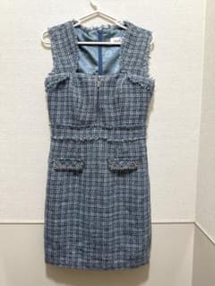 an アン 正規品 M ツイード キャバドレス 美品 ミニドレスのサムネイル