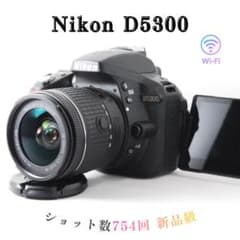 ショット数754回】Nikon D5300✨極美品 Wi-Fi バリアングル - メルカリ