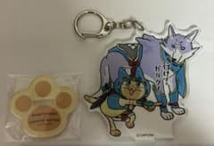 CAPCOM STORE 몬스터 헌터 × 일 고양이 아크릴 열쇠 고리