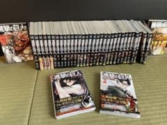 進撃の巨人 1~34巻 全巻セット  おまけ付きのサムネイル