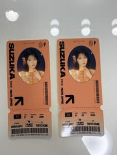 【新品未使用】FRUITS ZIPPER 鎮西寿々歌 ステッカーのサムネイル
