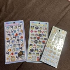 たまごっち ボンボンドロップシールポケモン シール 3点セットのサムネイル