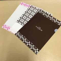 COACHクリアファイルのサムネイル