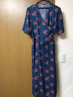 花柄 ロングワンピースのサムネイル
