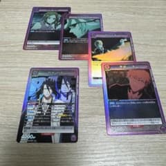 ユニオンアリーナ ブリーチ 朽木白哉sr 紫カードセットのサムネイル