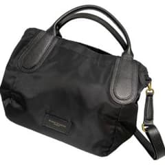GIANNI CHIARINI ナイロン 2WAY トートバッグ ブラックのサムネイル