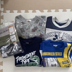 100から110男の子トレーナーセットまとめ売りのサムネイル
