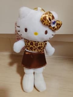 ハローキティ マスコットキーホルダー ヒョウ柄のサムネイル