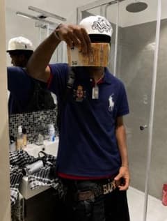 90s チーフキーフ着用 ラルフローレン ビッグポニー ポロシャツswag