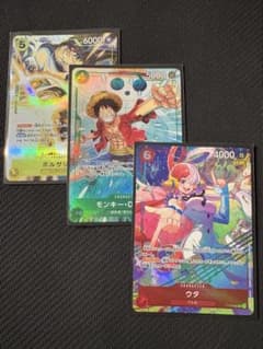 プロモーションパックEX vol.4 ルフィ　ウタ　ボルサリーノ　セットのサムネイル