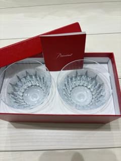 Baccarat バカラ クリスタルロックグラス ペアセットのサムネイル