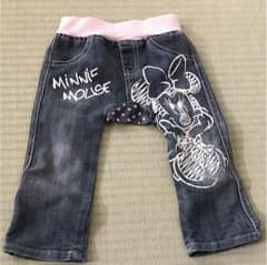 Disney ディズニー・ミニーちゃんデニム 90cmズボンのサムネイル