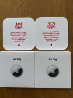 ⭐︎新品未開封　apple AirTag 2024年限定2個セットのサムネイル