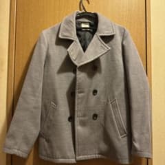BROWNY グレー ピーコート Lサイズのサムネイル