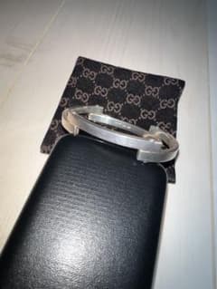 GUCCI グッチ シルバー ブレスレット バングル 西島隆弘着用 - メルカリ