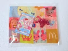 サンリオ ウサハナ マクドナルド 巾着カードリングハッピーセットシュガーバニーズのサムネイル