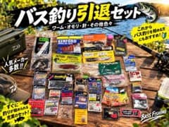 バス釣り引退お得セット ワーム 針 オモリ 仕掛け まとめ売り - メルカリ