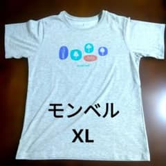 未使用　mont-bell 半袖Tシャツ グレー　XLのサムネイル