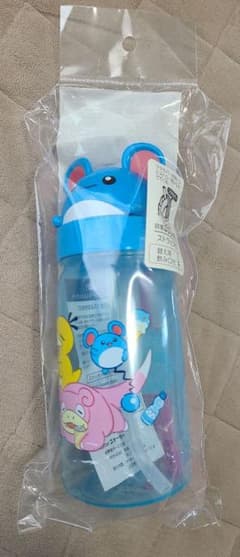 ダイカットストロー式ボトル マリル/コダック/ヤドン ポケモンセンター - 4