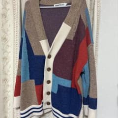 レイクレてっちゃん着用！ TRUNKPROJECT パッチワーク カーディガンのサムネイル