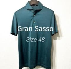 Gran Sasso ポロシャツ サイズ48 ダークグリーン - メルカリ