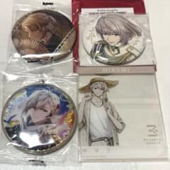 アイドリッシュセブン アイナナ 4WJ 棗巳波 缶バッジセット アイドリッシュセブン 棗巳波 缶バッジ 4J SNS風クリアカード 4点
