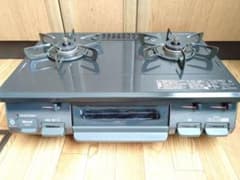 リンナイ　都市ガスコンロ　KG67BKL 2020年製　12A.13A対応のサムネイル