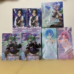 [新品]フィギュア まとめ売り 初音ミク フリーレン　　胡蝶しのぶ レム 等7点のサムネイル