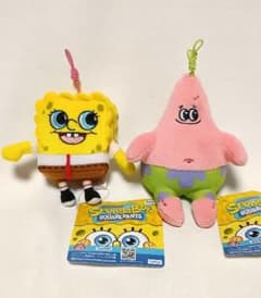 スポンジ・ボブ　マスコット　BOBBI RAE　スポンジボブ、パトリック