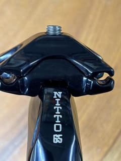 NITTO S65 シートポスト ブラック31.6 300ミリ 未使用品 - メルカリ