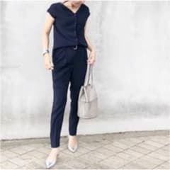美品！プラステ　バックサテンストレッチ　2way セットアップのサムネイル